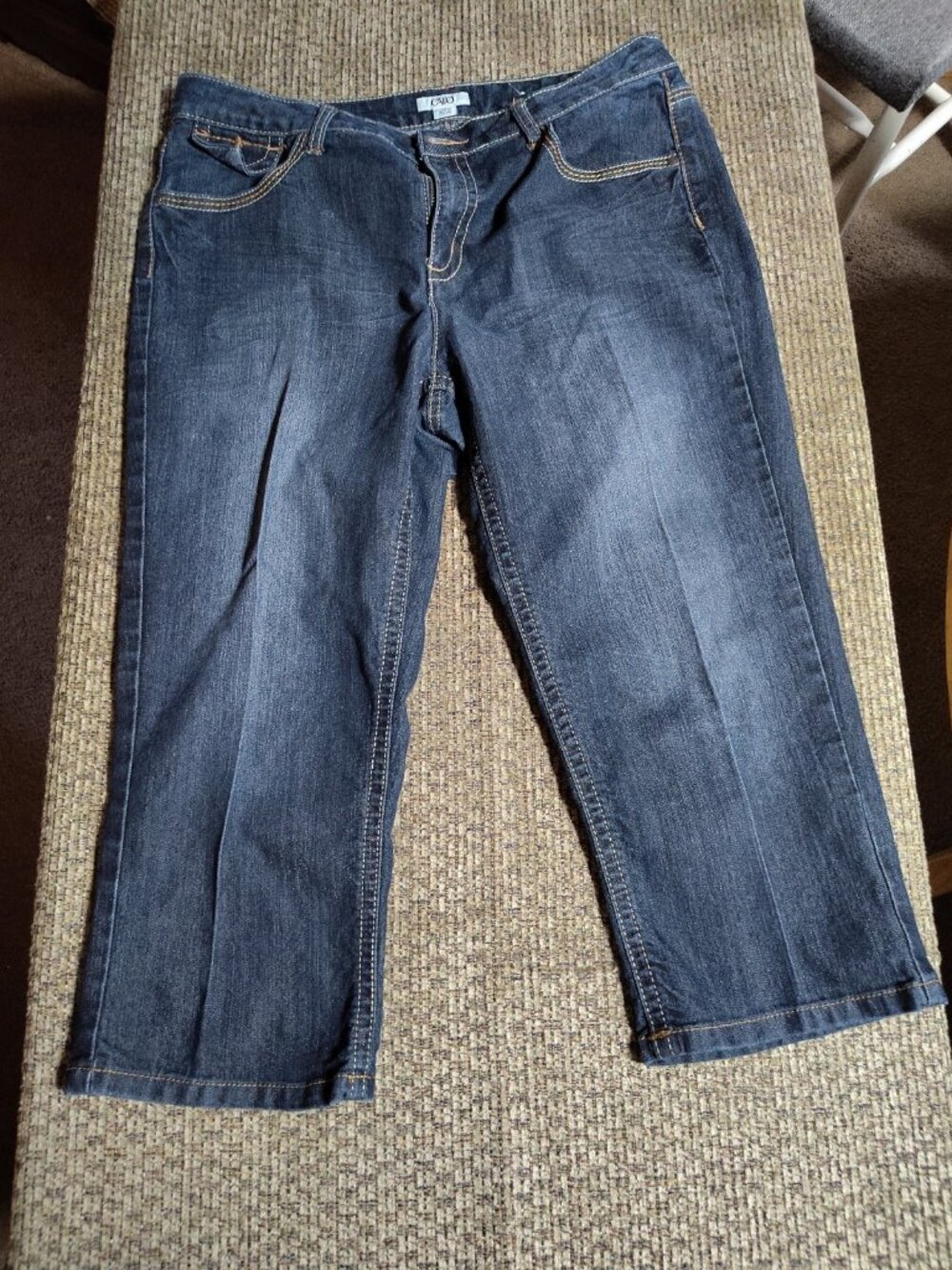 CATO Premium Jeans Womens 14 Blue Cotton Blend Pants Jenas
